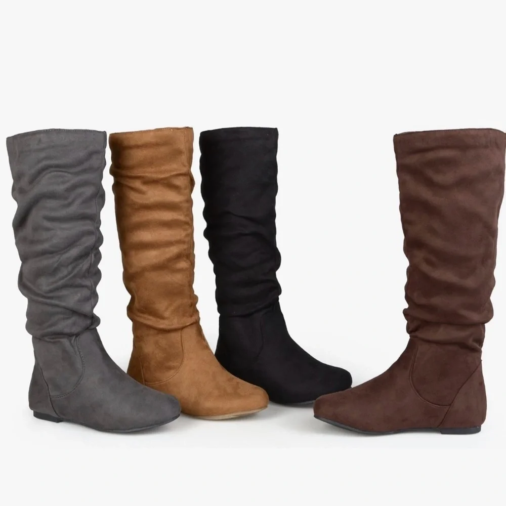 New Journee Collection Women's Rebecca Slouch Mid Shaft Boots size 7.5